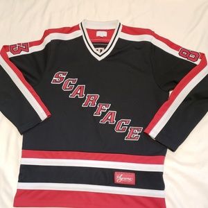 Supreme FW2017 Scarface Hockey Jersey M FW13 Black